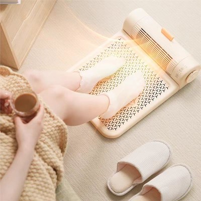 暖脚神器家用办公室桌下电热器烤脚器冬季取暖器