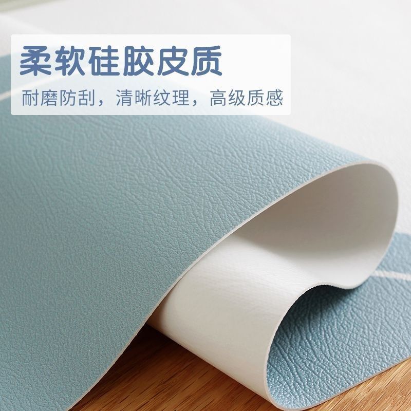 卡通桌垫防烫e硅胶桌面垫2023免洗可擦桌布款耐脏防水防油化妆桌