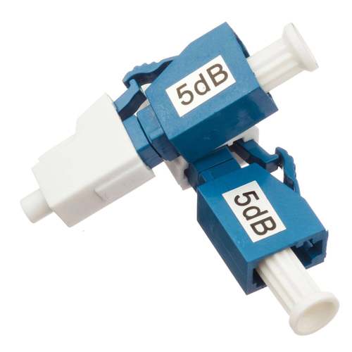 5DB衰减器 LC阴阳式公母光纤衰耗器固定法兰盘 3db 7db 10db 15db
