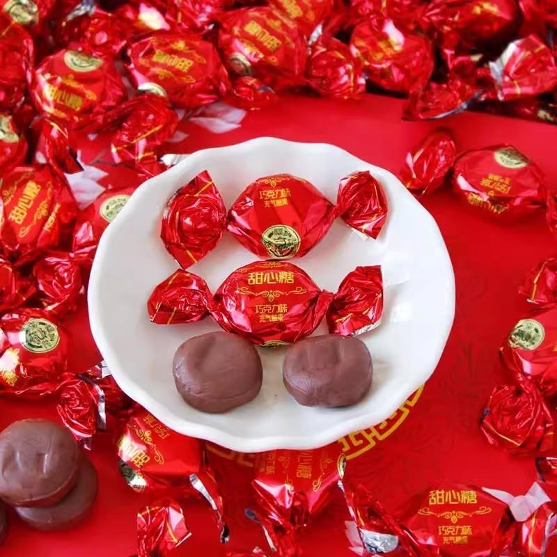 新货甜心糖太妃糖散装500g