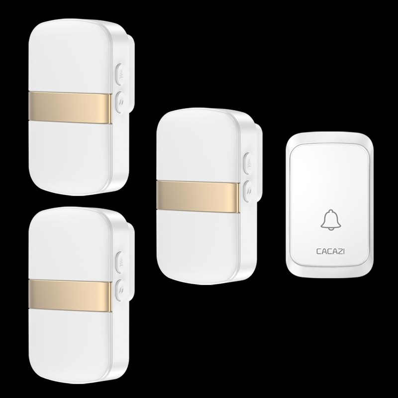 门铃无线家用智能超远距离电子遥控门玲一拖三老人病人呼叫器