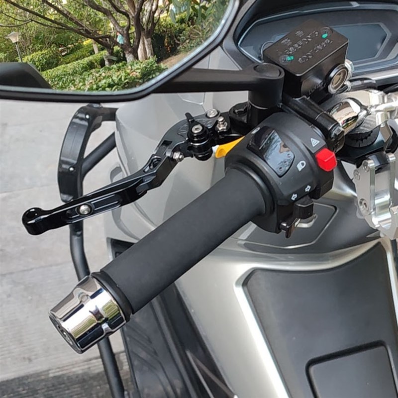 适用凯越321RR ZF300GS 321R改装防滑防汗舒适耐用橡胶热缩手把套