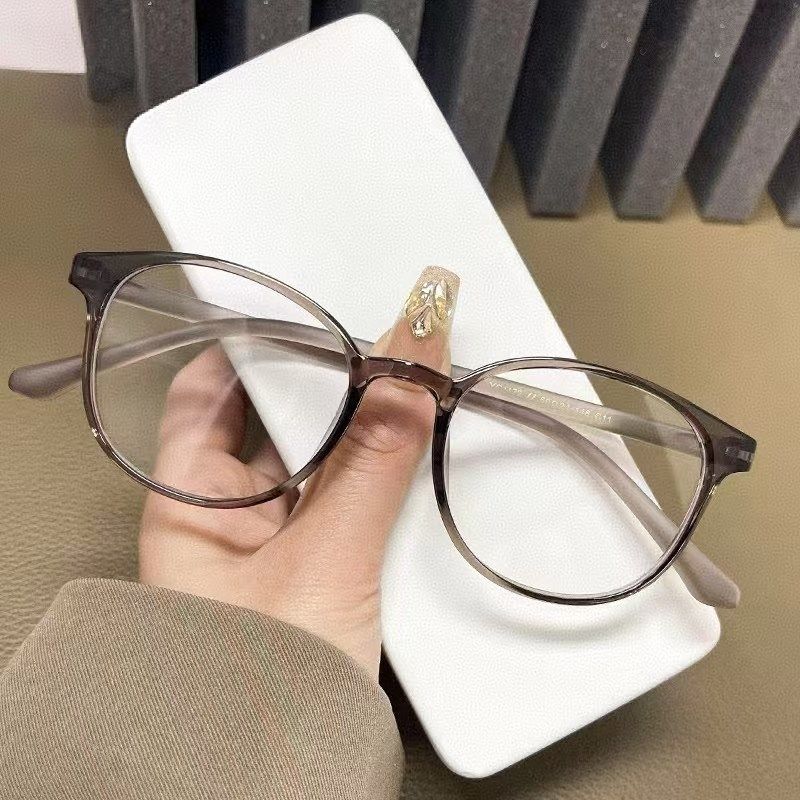 新款时尚大框老花镜显年轻女男款清防蓝光远视专用大脸老人眼镜