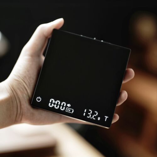 轰炸机小魔方迷你咖啡o电子秤咖啡称豆盘碟专用计时手冲意式咖啡