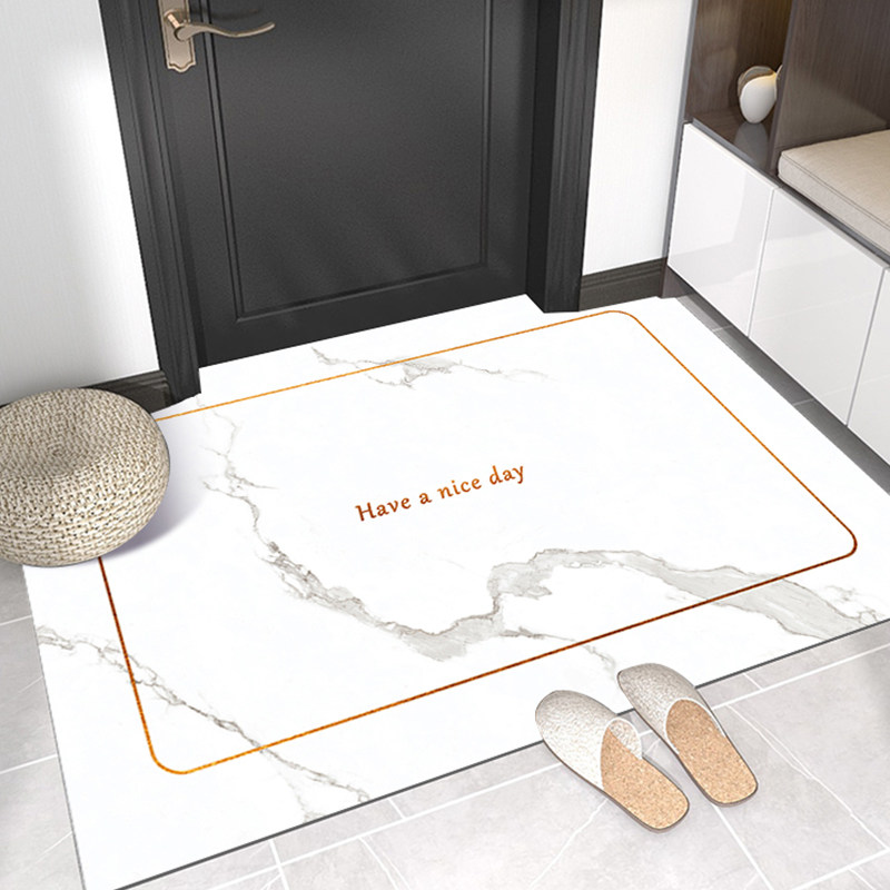 轻奢高端灰色入户门地垫pvc可擦洗裁剪脚垫门垫进门地毯门口垫子,居家布艺,入户地垫,淘宝优惠券,粉丝福利购,淘宝优惠卷