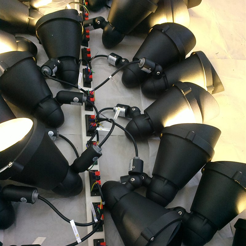 照树灯园林亮化草坪灯户外防水led插地灯圆形投射灯庭院景观灯