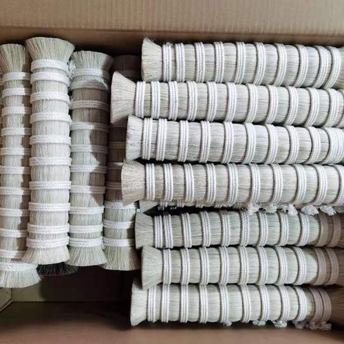 扫帚恒基马鬃订i货】白色马毛刷子毛【二胡弓采耳工具马尾巴毛