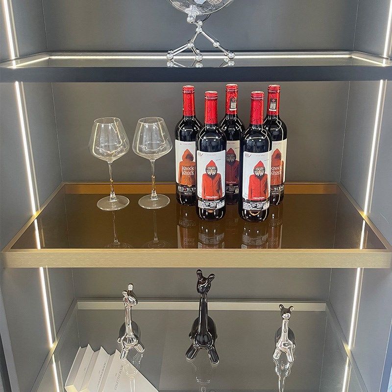 定制全铝框玻璃层板灯置物架酒架发光金属层板托,商业/办公家具,层板/挂板,淘宝优惠券,粉丝福利购,淘宝优惠卷