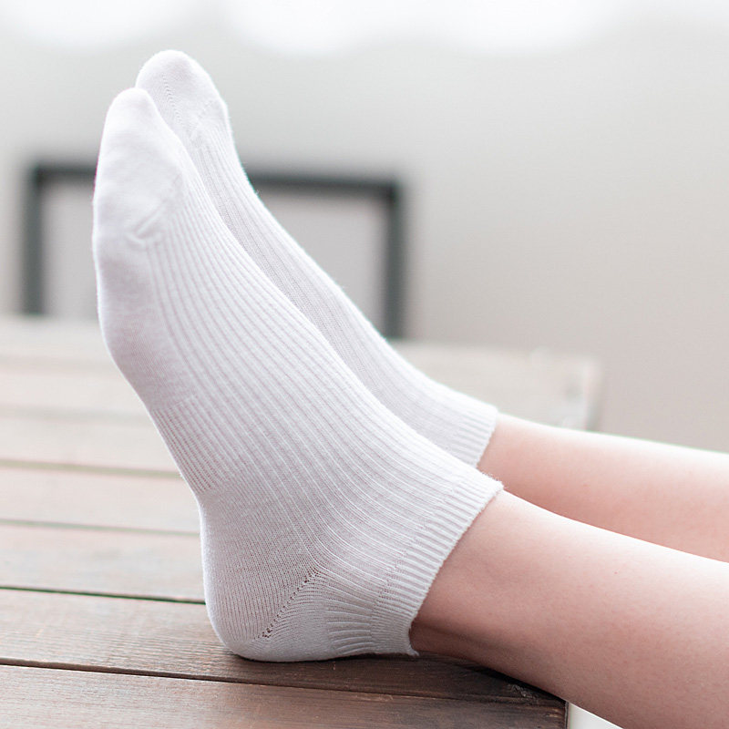 夏季日系袜子女短袜女士纯棉棉袜低帮浅口隐形船袜薄款纯色女袜,女士内衣/男士内衣/家居服,船袜,淘宝优惠券,粉丝福利购,淘宝优惠卷