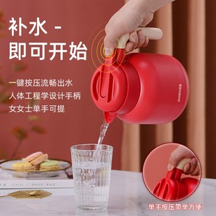 304不锈钢大容量咖啡壶保温瓶保温壶家用商用茶水壶便携旅行暖壶