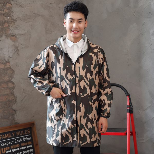 服搬货防水男搬运外套防尘褂大耐磨工作服劳保服夏季罩衣薄款长款