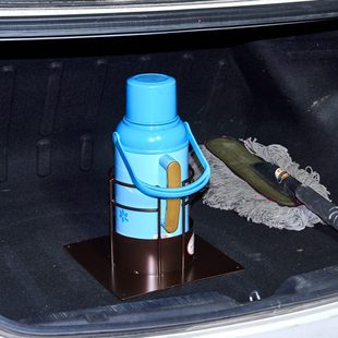家用车载多功能暖壶置保温壶水杯倒架放固定座水壶防货车专用架