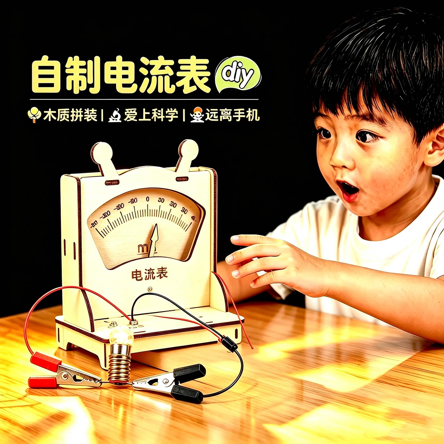 科技小制作自制电流表
