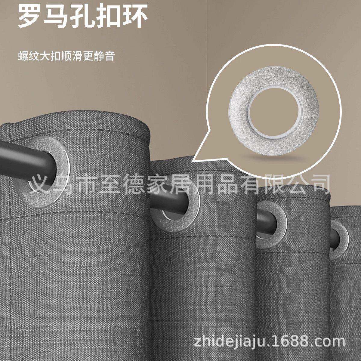 跨境浴帘防水浴室卫生间布帘遮挡帘罗马孔防水隔断帘窗帘门帘加厚