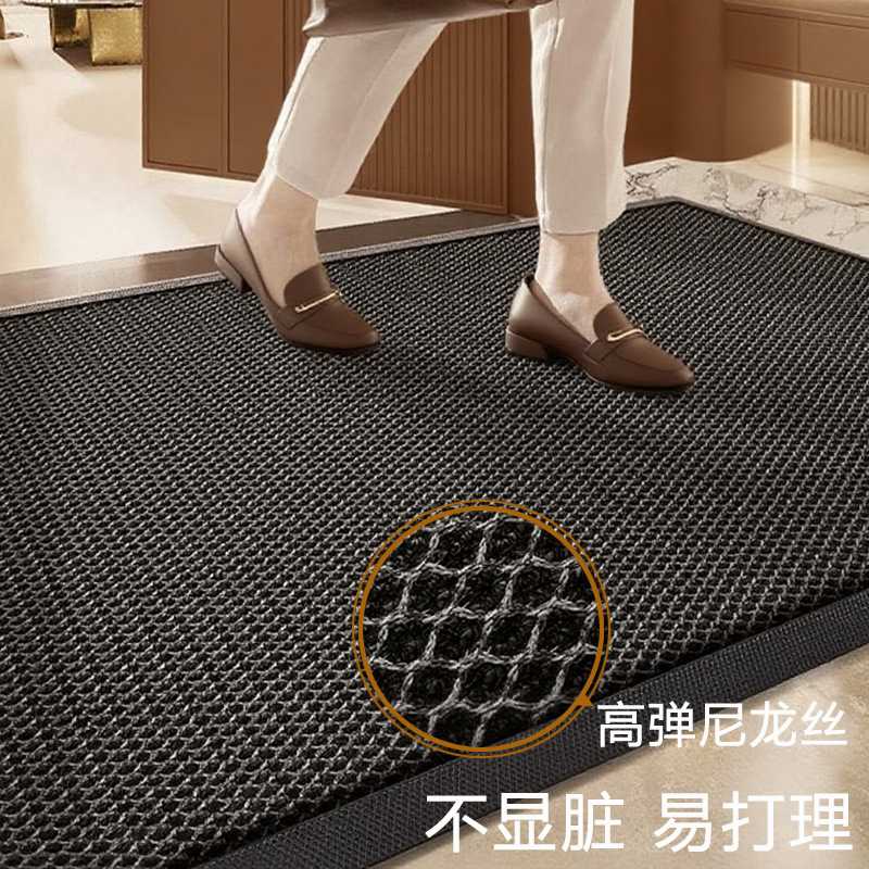 别墅入户门地垫大门口家用弹力防滑脚垫室外进门地毯门外垫子