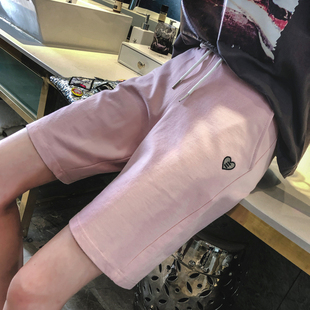 运动短裤女大童五分裤夏季薄款女童宽松直筒女孩夏天纯棉休闲中裤