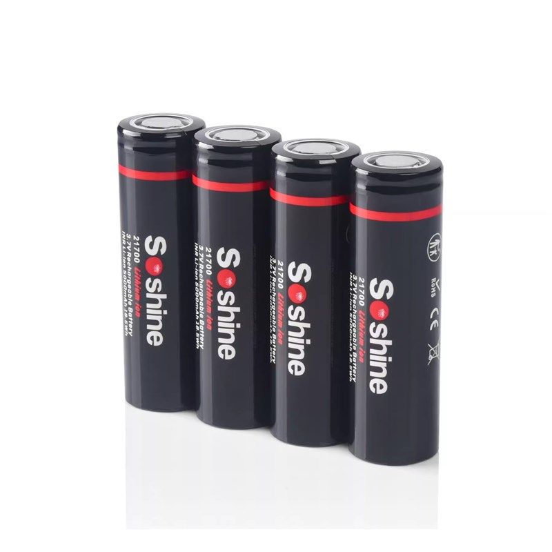 21700锂电池3.7v可充电电池5000毫安电动自行车汽车手电筒大电池