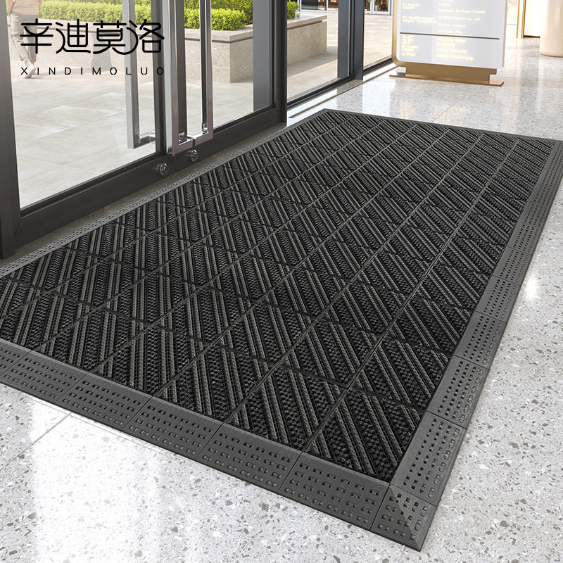 商用地垫酒店室外脚踏防滑门垫入户门塑料拼接脚垫免洗大门口地毯,居家布艺,入户地垫,淘宝优惠券,粉丝福利购,淘宝优惠卷