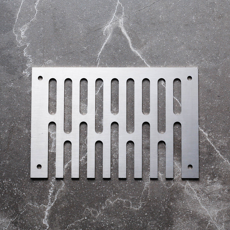 不锈钢侧排地漏片横墙排墙角老式格栅过滤网防堵树叶老鼠开口匝片