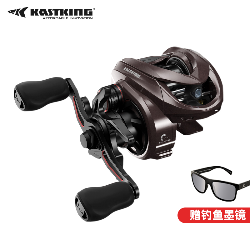 【新品】卡斯丁鸿隼微物水滴轮路亚轮鱼线轮鱼轮金属防炸线渔轮