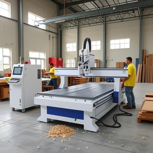 数控开料机自动换刀开料机板式家具开料机柜门三工序木工开料机