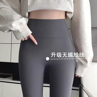 鲨鱼裤女外穿2024新款春秋薄款秋冬加绒加厚瑜伽裤芭比裤打底裤