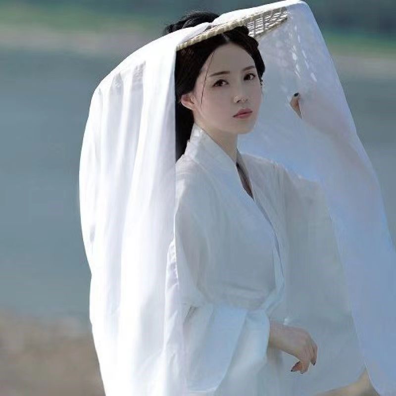 幕篱帽古装侠客斗笠带纱唐风汉服帷帽古代武侠纱帽遮脸百搭面纱