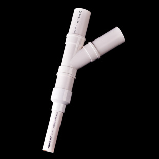 PVC 地漏三通 排水管三通 阳台下Z水塑料三通