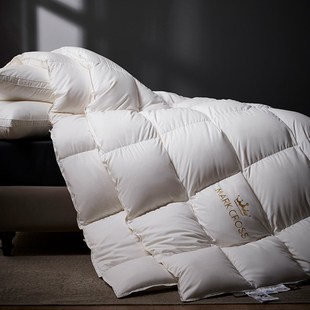 轻奢羽绒被95白鹅绒被加厚保暖酒店被子被芯春秋被冬被单双人高档