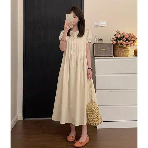 孕妇装连衣裙春夏季新款外穿韩版宽松a字甜美温柔风中长款背心裙
