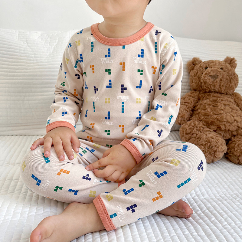 秋冬宝宝纯棉加厚修身内衣套装男童卡通保暖秋衣女童无骨婴儿卫生,童装/婴儿装/亲子装,内衣套装,淘宝优惠券,粉丝福利购,淘宝优惠卷