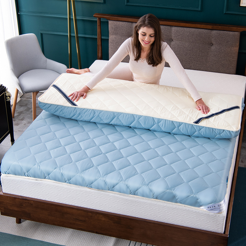 榻榻米床垫1.5m加厚折叠软垫学生宿舍褥子垫被0.9米夏季透气垫1.2
