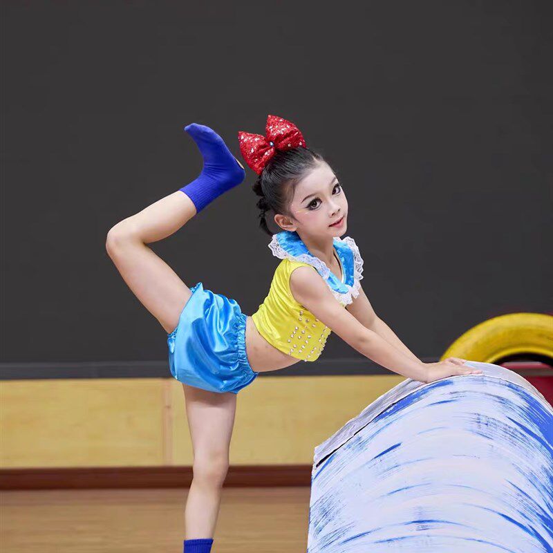 一个人的狂欢少儿独舞演出服妈妈再让我玩一会舞蹈服现代舞当代