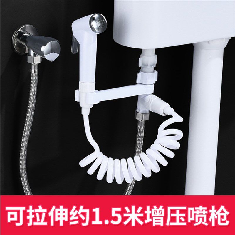 水箱家用卫生间感应节能蹲便器高压冲水箱厕所马桶大容量壁挂墙式