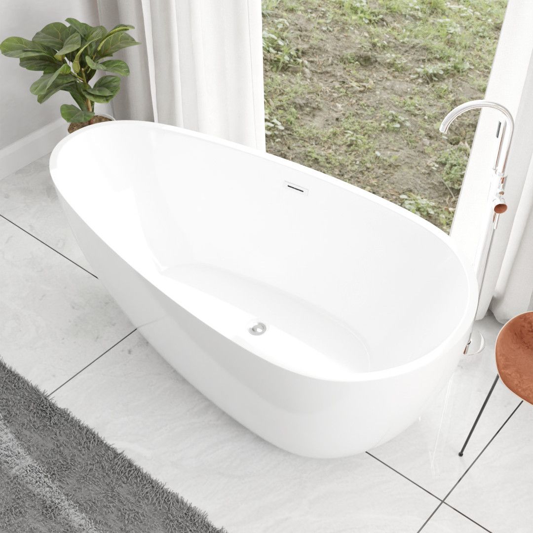 浴缸家用一体无缝鹅蛋水