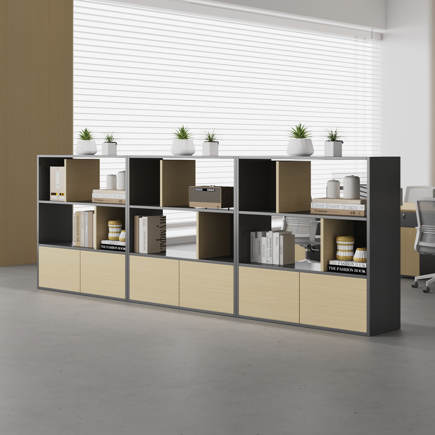 办公室花槽柜屏风隔断双面简约矮柜储物柜落地柜木质置物架展示架,商业/办公家具,花槽柜,淘宝优惠券,粉丝福利购,淘宝优惠卷