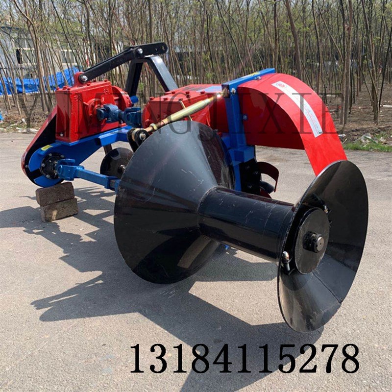 禹鸣侧边式打埂机田埂起埂机四轮拖拉机带水稻田筑埂机水旱两用