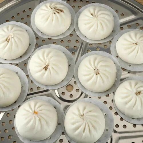 蒸笼纸不粘圆形包子馒头纸垫一次性家用食品O级不沾蒸锅油纸蒸笼