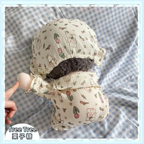 [栗子糖]40cm坐姿娃衣郁金梦兔睡衣爬服棉花娃娃衣服玩偶公仔换装
