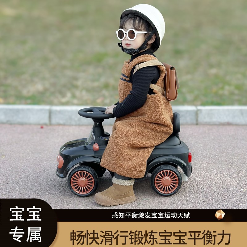 宝宝滑行车1-3岁男女儿童四轮滑滑溜溜平衡车儿S童扭扭学步车可坐