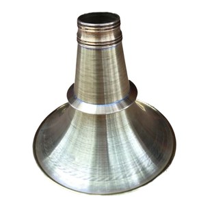 唢呐配件唢呐喇叭碗抛光高档老式唢呐碗口15.1厘米3.5小口纯铜