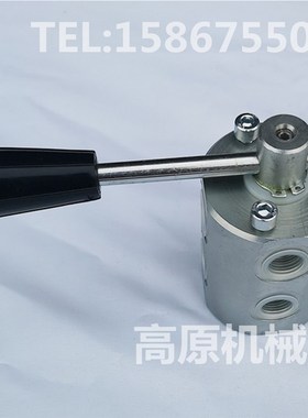 DF6VIE3/8, DF6 VIE 1/2 二位六通手动切换阀 两位六通手转阀DN15