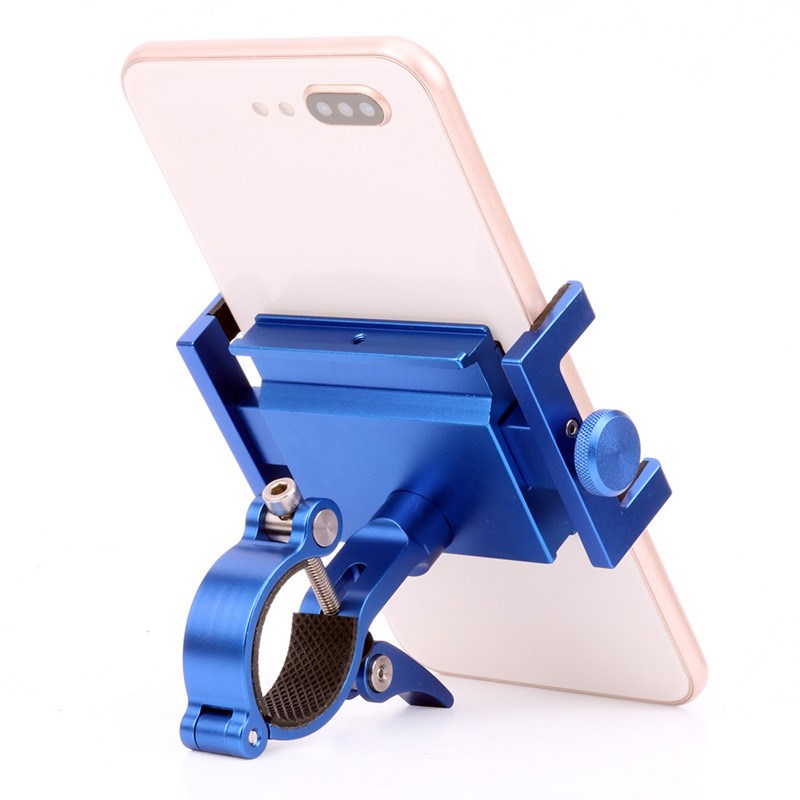 铝合金手机支架固定导航手机夹 骑行山地自行车电动摩托防震防摔