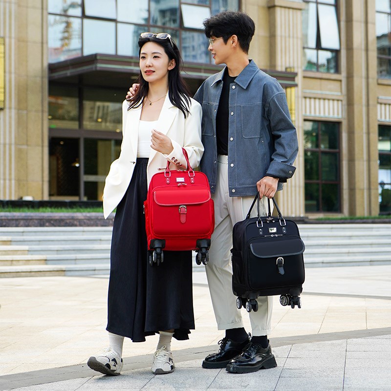 新品迷你12寸迷你手提拉杆包万向轮旅行女轻便男行李箱小型登机箱
