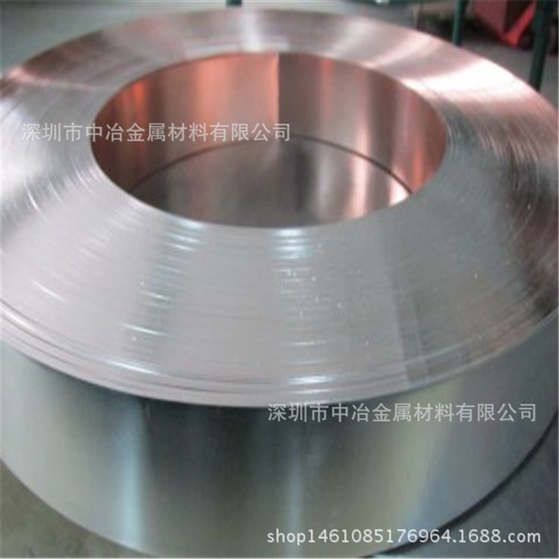 c7701白铜带0.1*305mm高硬度弹片铜带 全软退火白铜带无色差