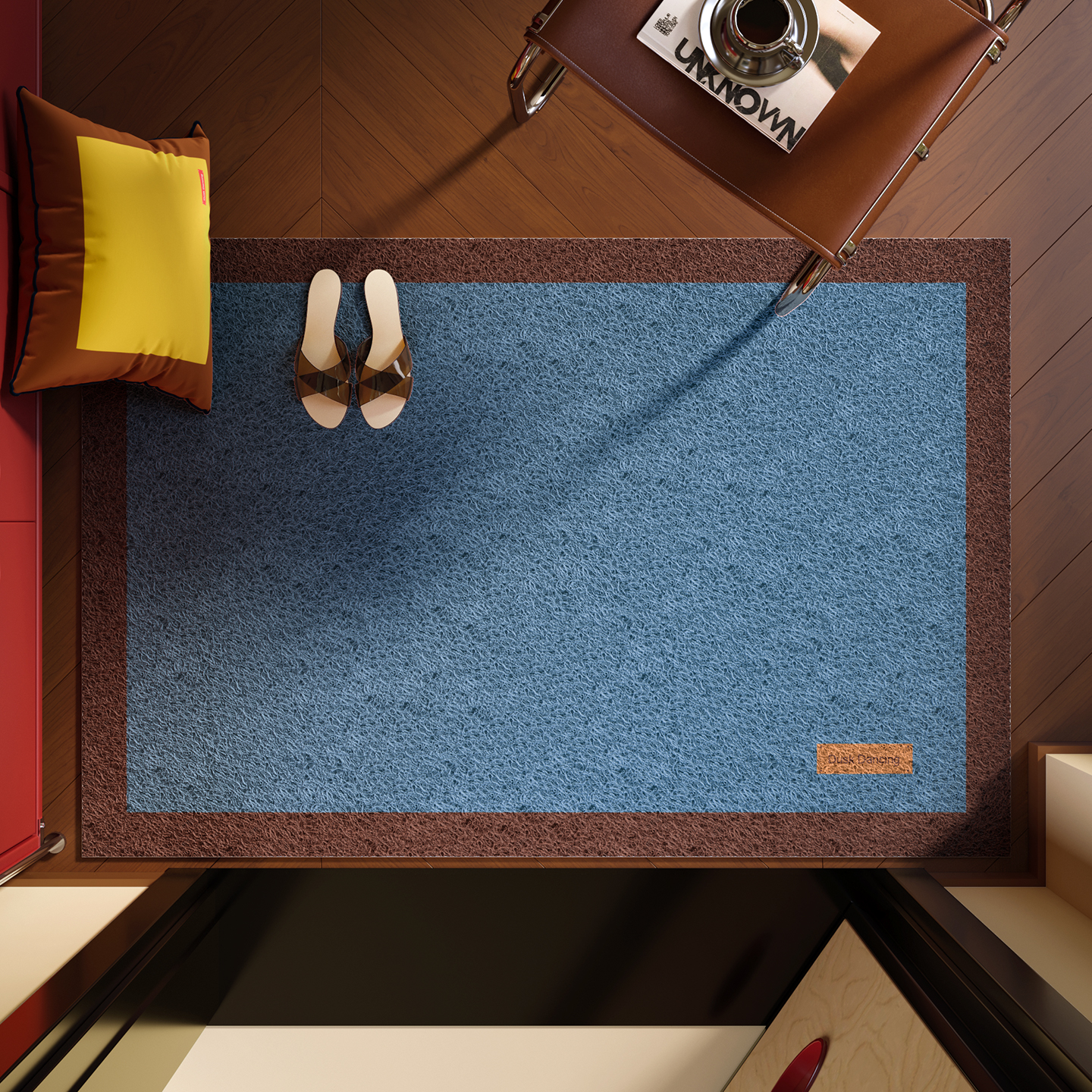 入户门丝圈地垫耐脏刮灰防滑蹭土