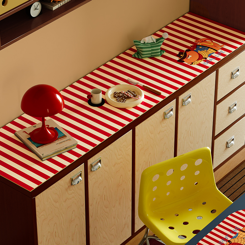 边柜桌垫免洗防水2025新款可裁剪