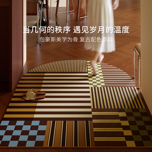 罗塞格入户门皮革地垫2026新款 家用防滑耐脏进门室内外高级感脚垫