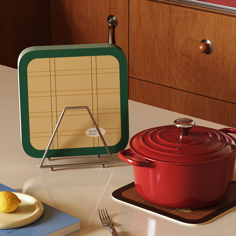 序构中古包豪斯方形桌面隔热耐烫餐垫盘碗垫硅藻泥吸水咖啡杯垫,居家布艺,餐垫,淘宝优惠券,粉丝福利购,淘宝优惠卷