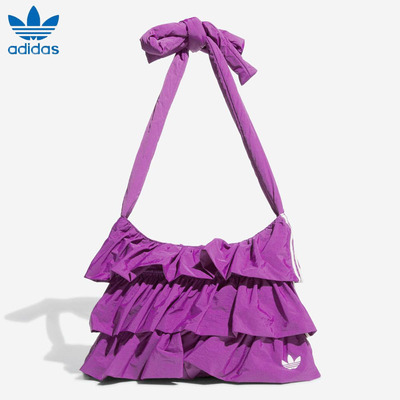 adidas阿迪达斯三叶草男女RUFFLE BAG S运动休闲单肩包IA8912